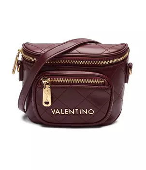Сумка через плечо Valentino, бордо