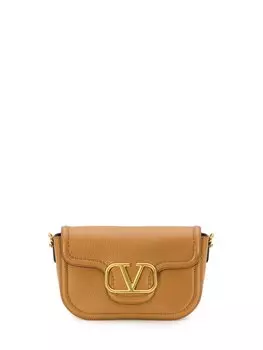 Сумка через плечо Valentino Garavani Alltime, коричневый
