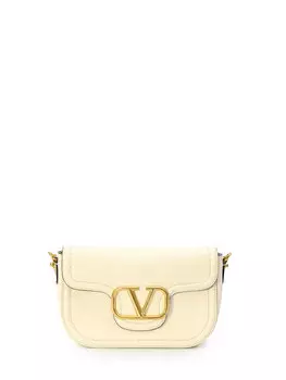 Сумка через плечо Valentino Garavani Alltime, кремовый