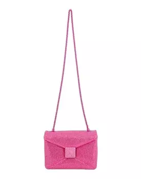 Сумка через плечо Valentino Garavani, фуксия