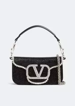 Сумка через плечо Valentino Garavani Loc Small, черный