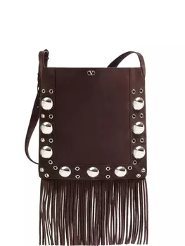 Сумка через плечо Valentino Garavani Nellcte, коричневый