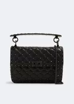 Сумка через плечо Valentino Garavani Rockstud Spike Medium, черный
