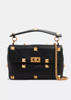 Сумка через плечо Valentino Garavani ROMAN STUD THE, черный