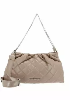 Сумка через плечо Valentino с цепочкой, бежевый