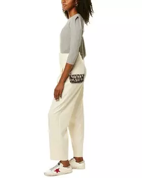 Сумка через плечо Valentino VLogo Toile Iconographe из ткани и кожи, коричневый