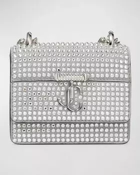 Сумка через плечо Varenne Quad XS Jimmy Choo, цвет Silver Silver