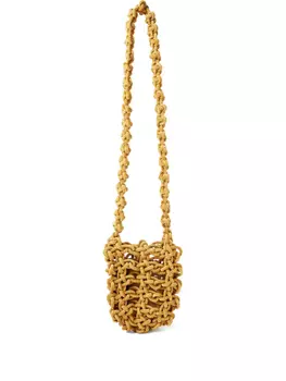 Сумка через плечо Velvet Knot Kara, желтый