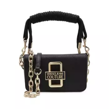 Сумка через плечо Versace, черный