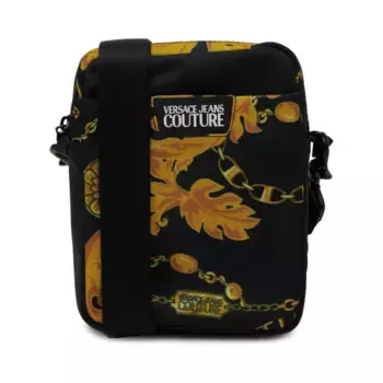 Сумка через плечо Versace, черный