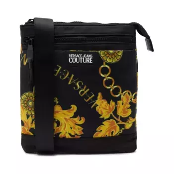 Сумка через плечо Versace, черный