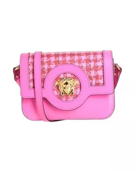 Сумка через плечо Versace, фуксия