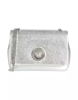 Сумка через плечо Versace, серебро