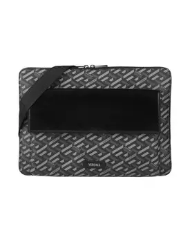 Сумка через плечо Versace, серый