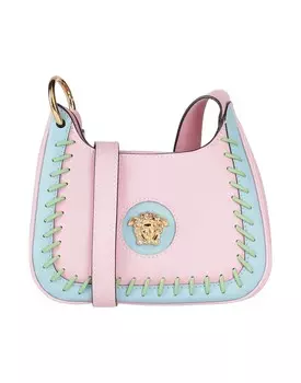 Сумка через плечо Versace, светло-розовый