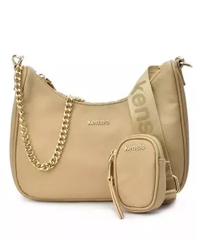 Сумка через плечо Vicki Kensie, бежевый
