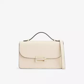 Сумка через плечо Victoria Beckham dorian маленькая кожаная, белый