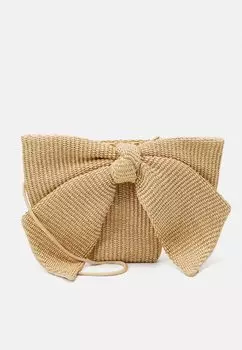 Сумка через плечо VIOLET OVERSIZED BOW Loeffler Randall, песочный