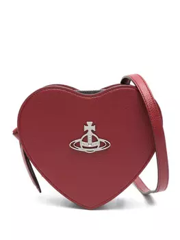 Сумка через плечо Vivienne Westwood Louise Heart, красный