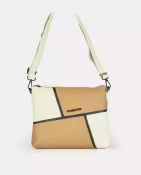 Сумка через плечо в цвете мульти-деним Caminatta, цвет Camel
