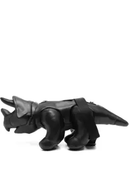 Сумка через плечо в форме носорога Maison Mihara Yasuhiro, черный