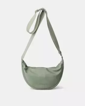 Сумка через плечо в форме полумесяца с несколькими отделениями Slang, светло-зеленый