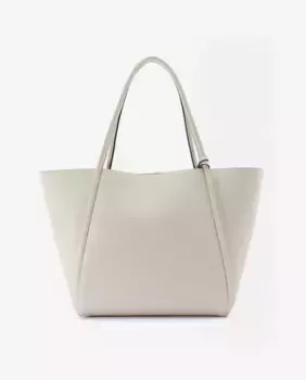 Сумка через плечо в стиле шоппер с сумкой для туалетных принадлежностей и однотонной подвесной сумочкой Parfois, белый