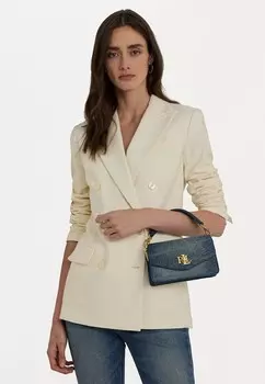 Сумка через плечо WASHED DENIM SMALL TAYLER CROSSBODY BAG Ralph Lauren, синий