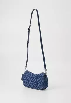 Сумка через плечо WASHED SIGNATURE SWINGER COACH, деним
