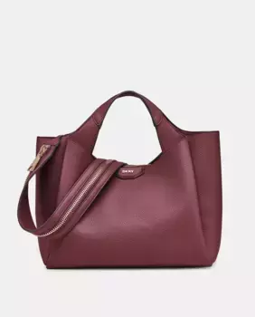 Сумка через плечо Willa со съемной ручкой и однотонным принтом DKNY, красный