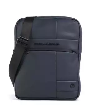 Сумка через плечо Wollem w129 из полиуретана Piquadro, синий