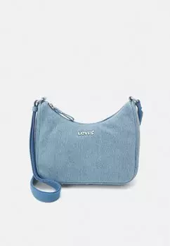 Сумка через плечо WOMENS SMALL SHOULDER BAG Levi's, светло-голубой деним