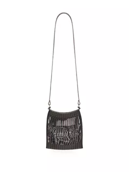 Сумка через плечо X Filt mini net LEMAIRE, коричневый