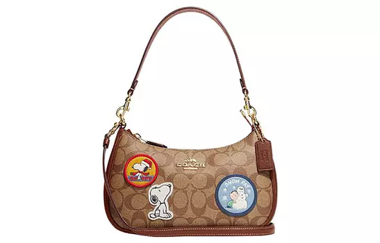 Сумка через плечо X Peanuts Snoopy Teri 25 COACH