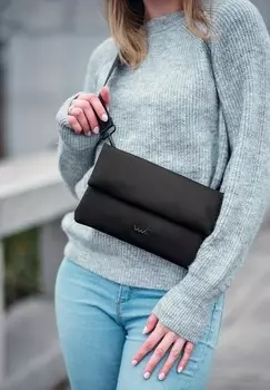 Сумка через плечо YELLA VUCH, черный