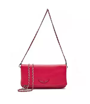 Сумка через плечо Zadig&Voltaire Rock, фуксия