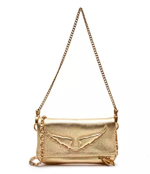 Сумка через плечо Zadig&Voltaire ROCK, золотой