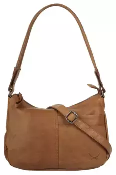 Сумка через плечо Zanzibar, натуральная кожа Sansibar, цвет Cognac