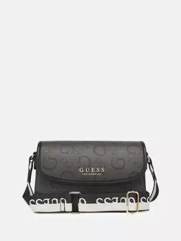 Сумка через плечо женская Guess Factory, цвет coal