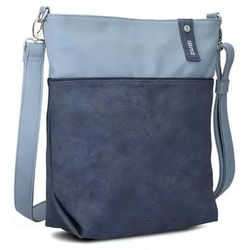 Сумка через плечо Zwei Jana J12 Schultertasche 33 см, цвет nubuk-blue