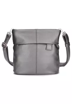 Сумка через плечо ZWEI, серебристый