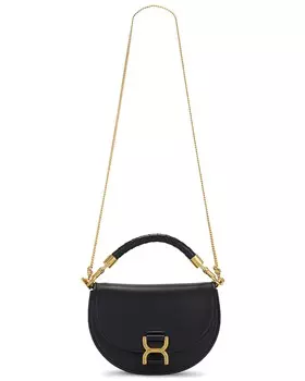 Сумка Chloe Marcie Chain Flap, черный