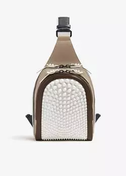 Сумка Christian Louboutin Loubifunk, бежевый