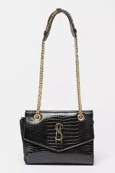 Сумка Cinders с шагренью Steve Madden, черный
