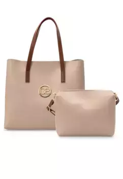 Сумка Cipo & Baxx с ручкой и съемным внутренним карманом, бежевый