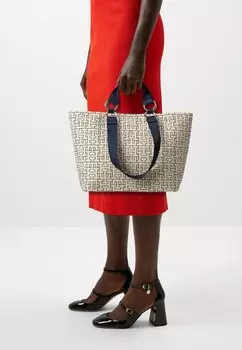 Сумка CITY MONO TOTE Tommy Hilfiger, цвет space blue