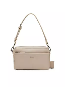 Сумка Ck Must Aop Double Straps Camera LV04F3080G Calvin Klein, бежевый