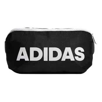 Сумка cl waist bag 'black white' Adidas, черный
