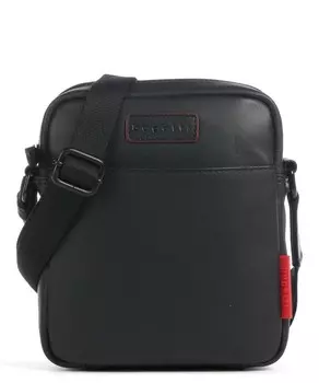 Сумка Clark из мелкозернистой яловой кожи Bugatti, черный