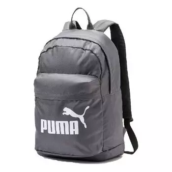 Сумка classic backpack 'grey' Puma, серый